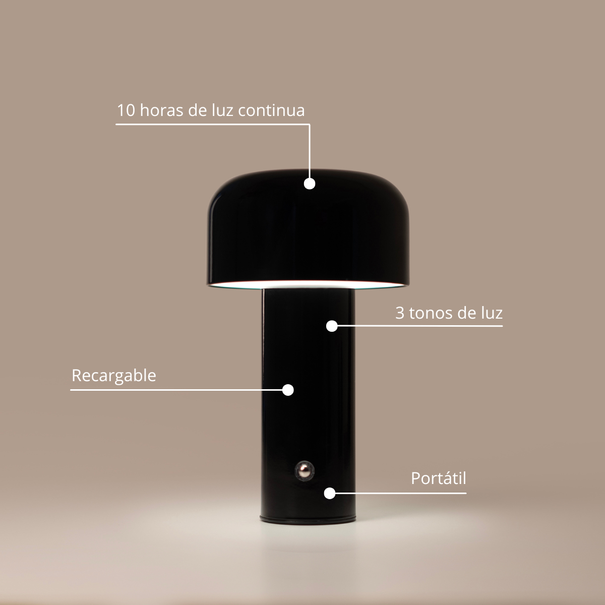 ORB T-LAMP BLACK