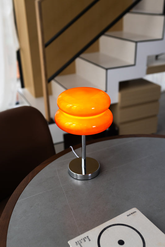DUO PUFF LAMP ORANGE | NUEVA ✨