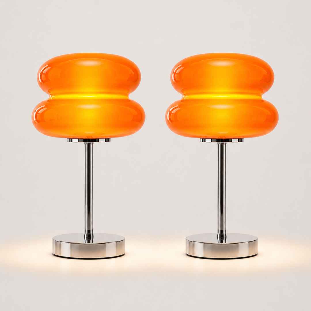 DUO PUFF LAMP ORANGE | PRE-VENTA ⌛✨